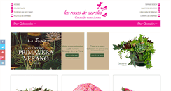 Desktop Screenshot of lasrosasdeaurelia.com